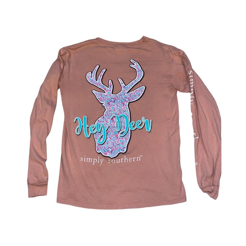 Simply southern deer long sleeve shirt